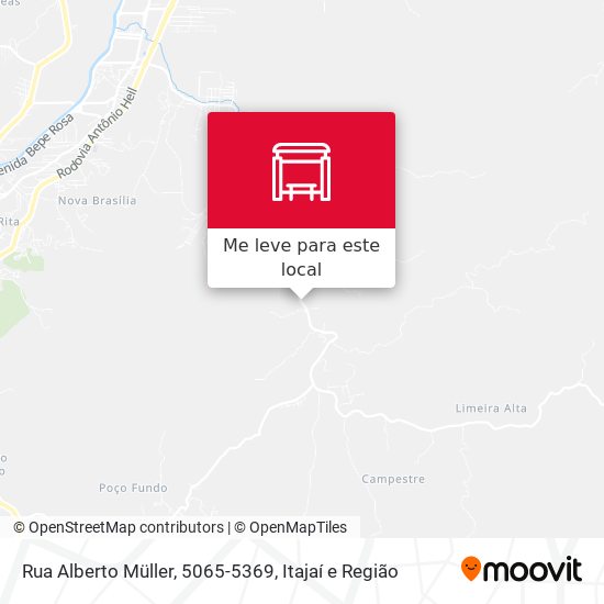 Rua Alberto Müller, 5065-5369 mapa
