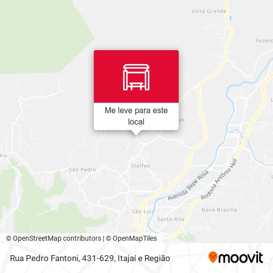 Rua José Frederico Da Silva, 431-629 mapa