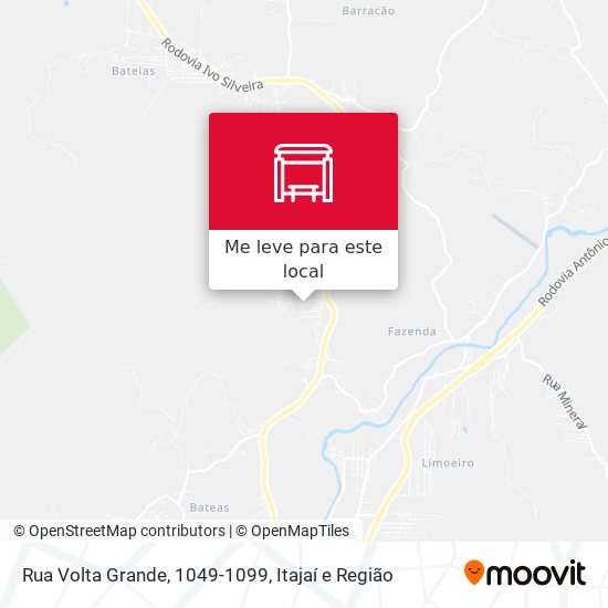 Rua Volta Grande, 1049-1099 mapa