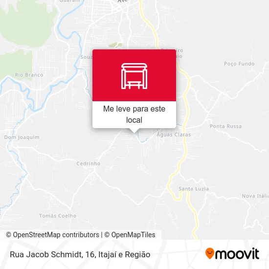 Rua Jacob Schmidt, 16 mapa