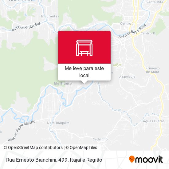 Rua Ernesto Bianchini, 499 mapa
