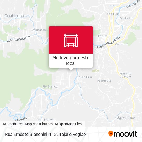 Rua Ernesto Bianchini, 113 mapa