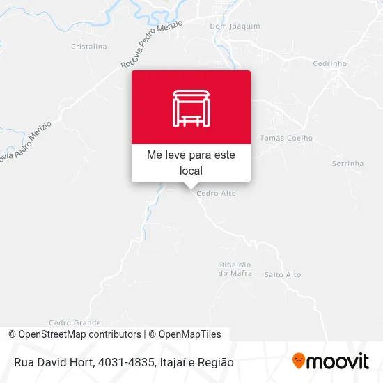 Rua David Hort, 4031-4835 mapa