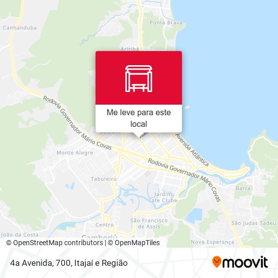 4a Avenida, 700 mapa