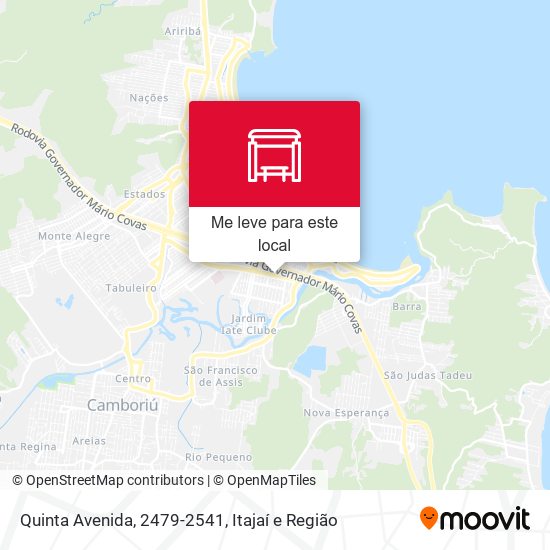 Quinta Avenida, 2479-2541 mapa
