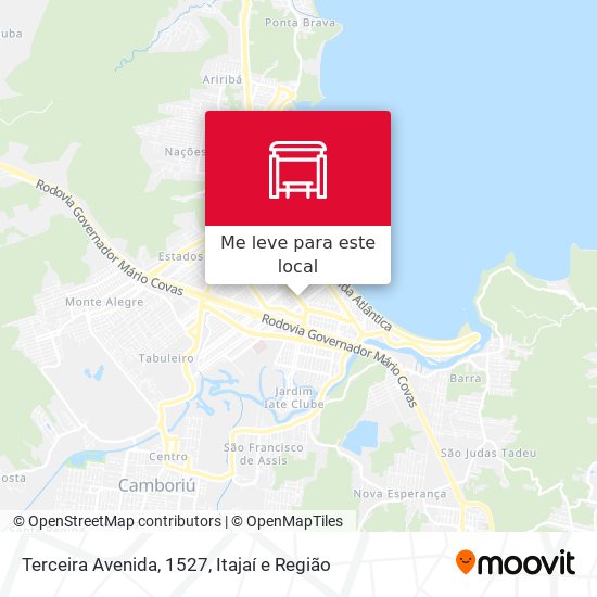 Terceira Avenida, 1527 mapa