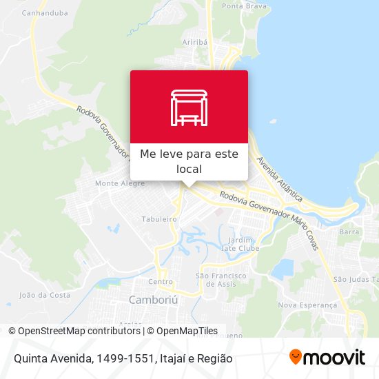 Quinta Avenida, 1499-1551 mapa