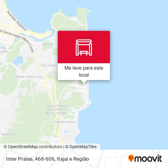 Inter Praias, 468-606 mapa