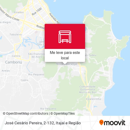 José Cesário Pereira, 2-132 mapa