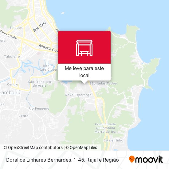 Doralice Linhares Bernardes, 1-45 mapa