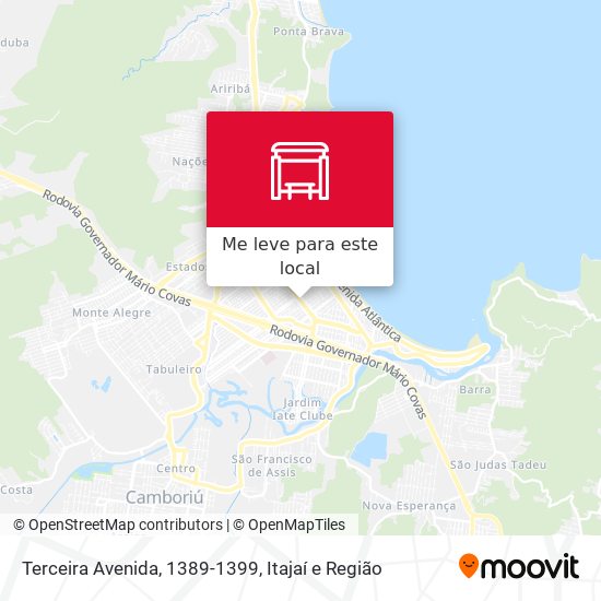 Terceira Avenida, 1389-1399 mapa