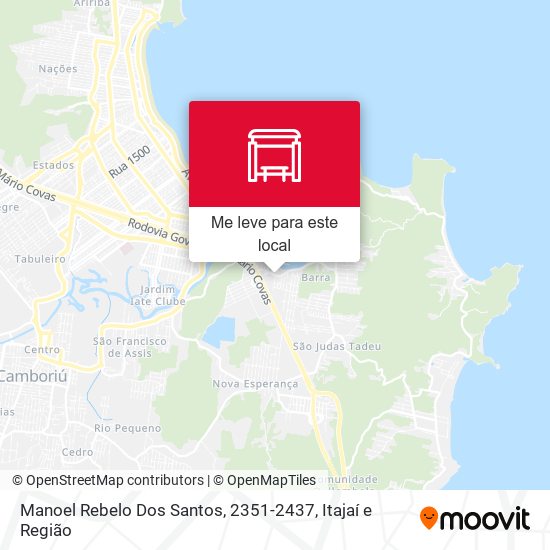 Manoel Rebelo Dos Santos, 2351-2437 mapa