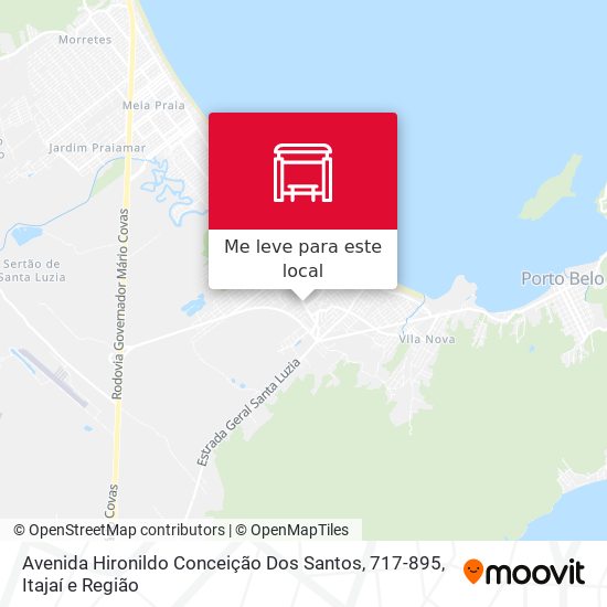 Avenida Hironildo Conceição Dos Santos, 717-895 mapa