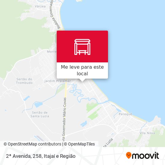 2ª Avenida, 258 mapa
