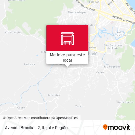 Avenida Brasília - 2 mapa