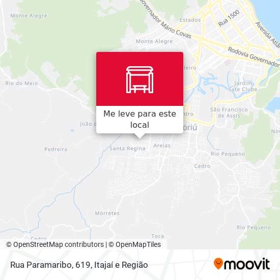 Rua Paramaribo, 619 mapa