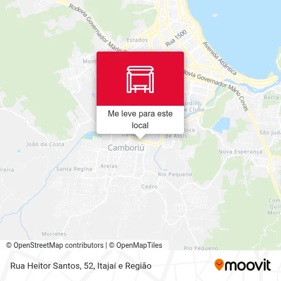Rua Heitor Santos, 52 mapa