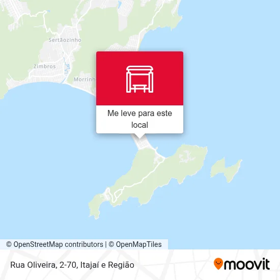 Rua Oliveira, 2-70 mapa