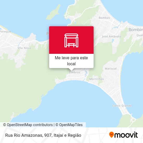 Rua Rio Amazonas, 907 mapa