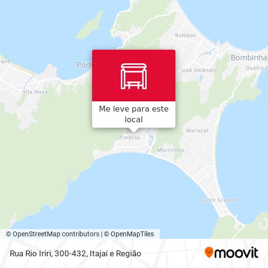 Rua Rio Iriri, 300-432 mapa