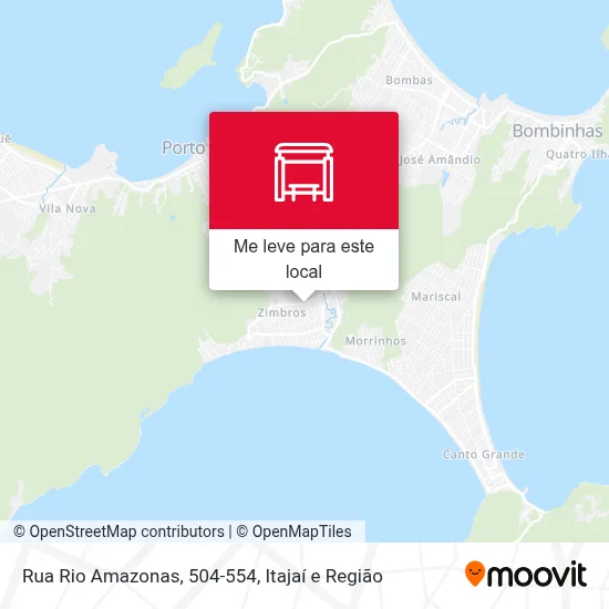 Rua Rio Amazonas, 504-554 mapa