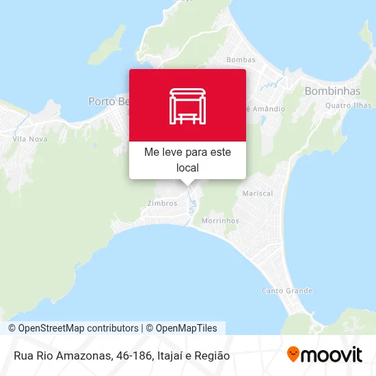 Rua Rio Amazonas, 46-186 mapa