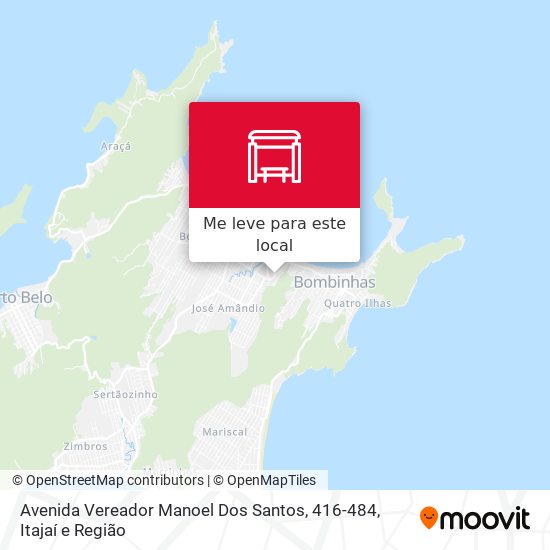 Avenida Vereador Manoel Dos Santos, 416-484 mapa