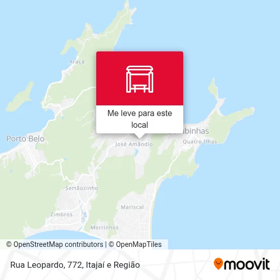 Rua Leopardo, 772 mapa