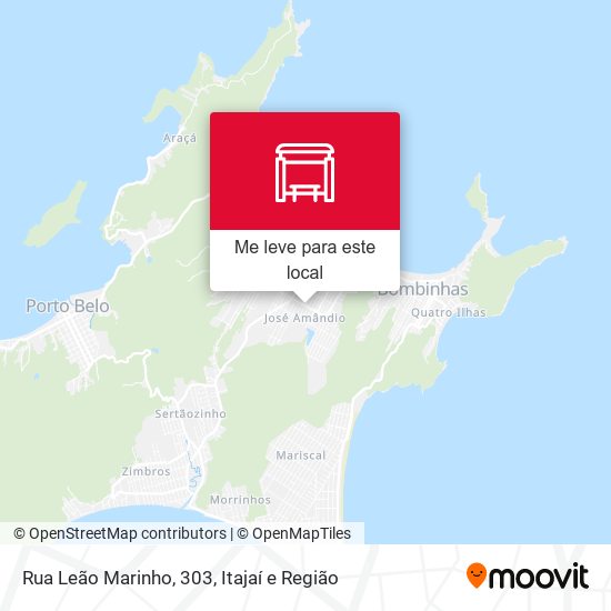 Rua Leão Marinho, 303 mapa