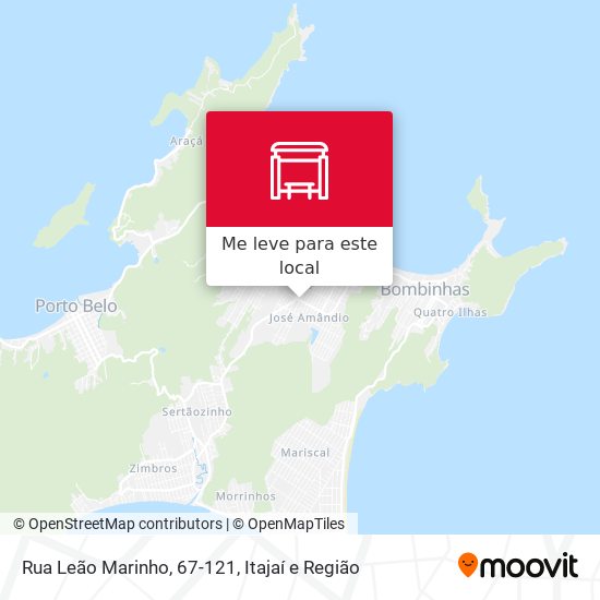 Rua Leão Marinho, 67-121 mapa