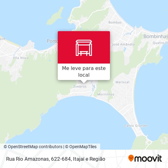 Rua Rio Amazonas, 622-684 mapa