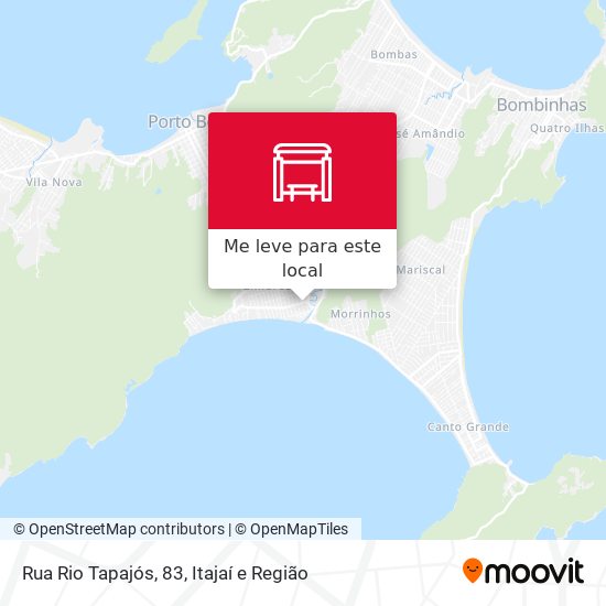 Rua Rio Tapajós, 83 mapa