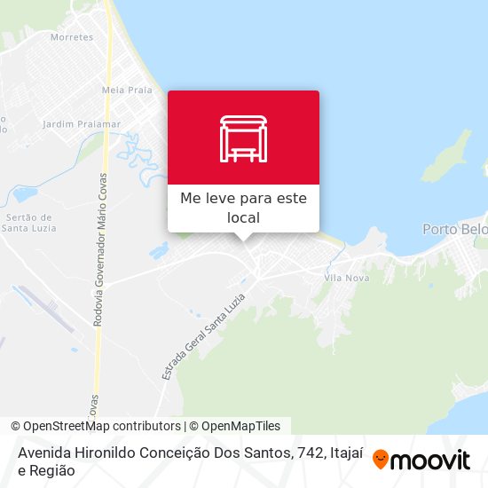 Avenida Hironildo Conceição Dos Santos, 742 mapa