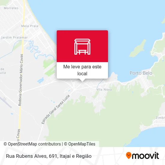 Rua Rubens Alves, 691 mapa