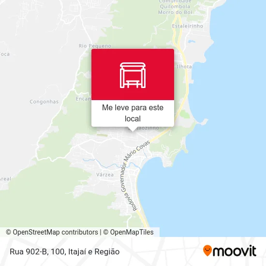 Rua 902-B, 100 mapa