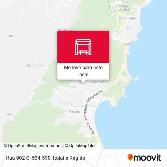 Rua 902 C, 534-590 mapa