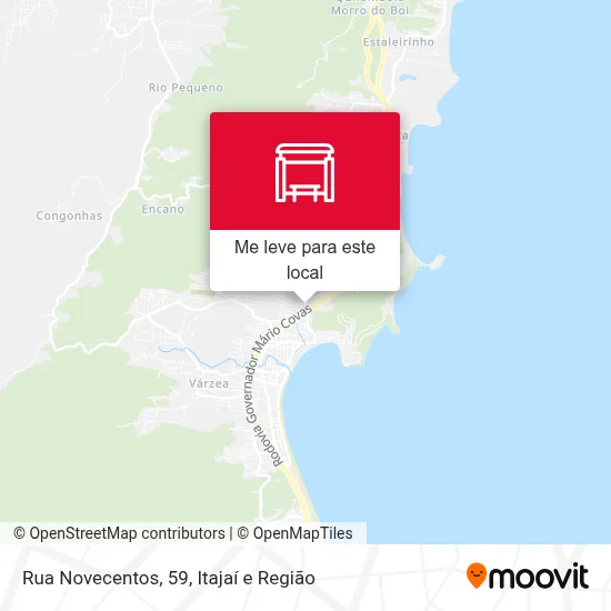 Rua Novecentos, 59 mapa