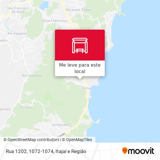 Rua 1202, 1072-1074 mapa