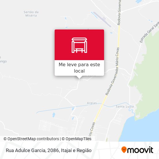 Rua Adulce Garcia, 2086 mapa
