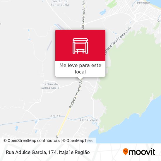 Rua Adulce Garcia, 174 mapa