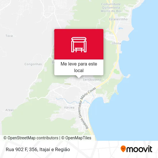 Rua 902 F, 356 mapa