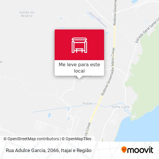 Rua Adulce Garcia, 2066 mapa