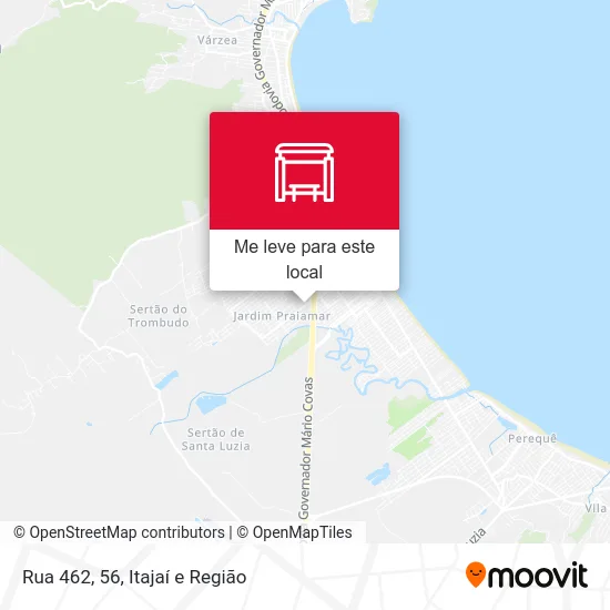 Rua 462, 56 mapa