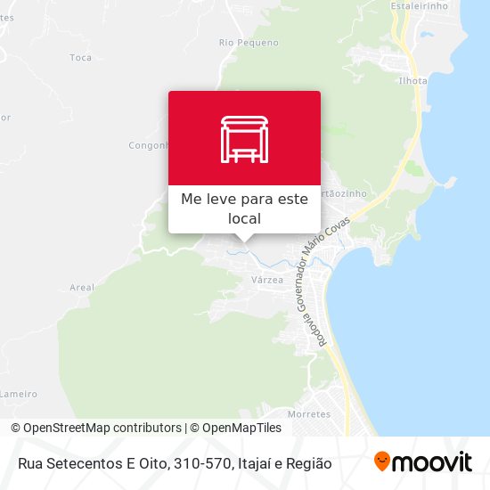 Rua Setecentos E Oito, 310-570 mapa