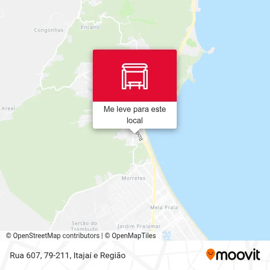 Rua 607, 79-211 mapa