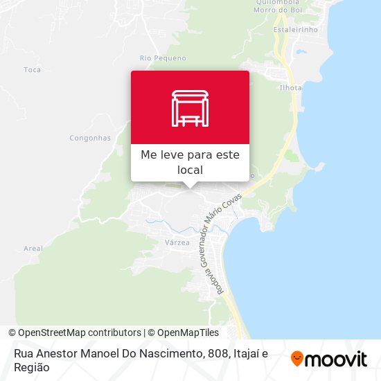 Rua Anestor Manoel Do Nascimento, 808 mapa