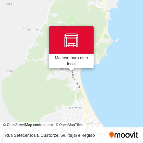 Rua Setecentos E Quatorze, 69 mapa