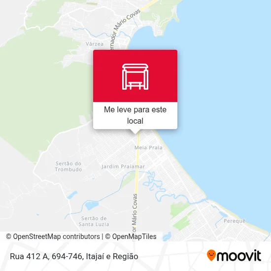 Rua 412 A, 694-746 mapa