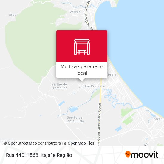 Rua 440, 1568 mapa