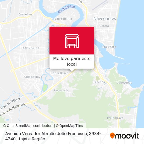 Avenida Vereador Abraão João Francisco, 3934-4240 mapa